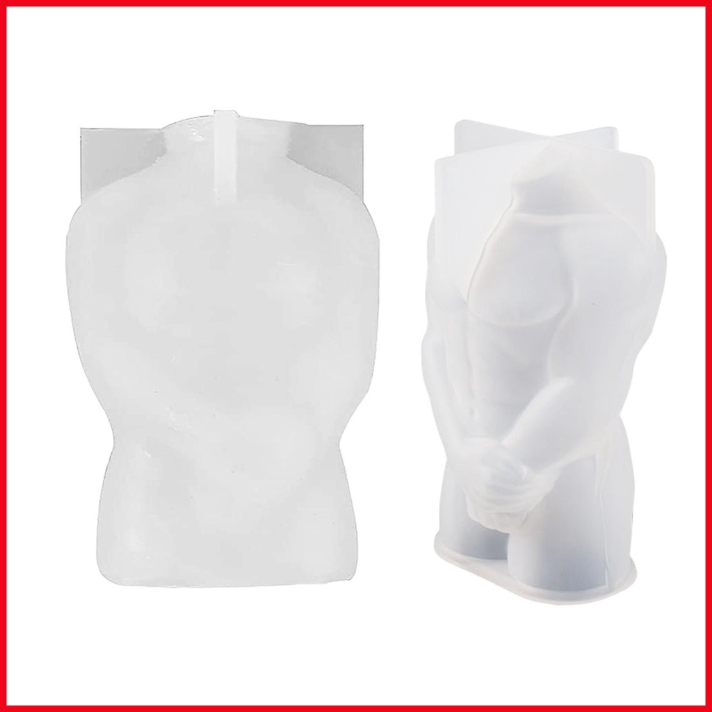 Khuôn Silicone Tạo Hình Cơ Thể Người 3D Cho Nam Nữ