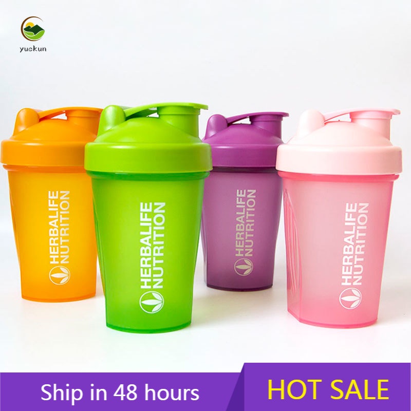 【YUKV】Bình đựng nước lắc dung tích 400 ~ 500ml mang đi tiện lợi