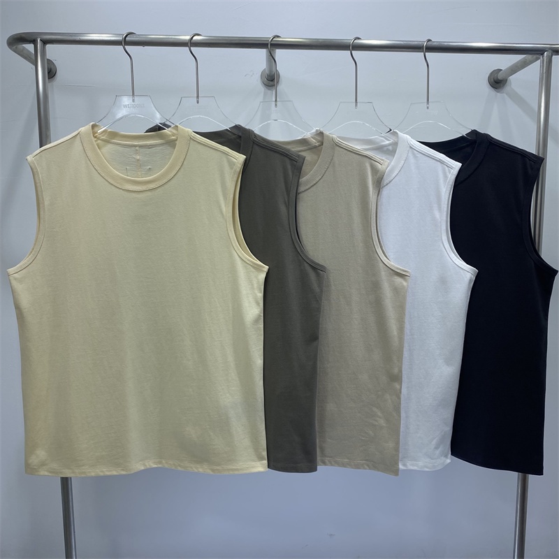 Áo Ba Lỗ Thể Thao Bằng Silicone Cotton In Họa Tiết Thời Trang Cho Nam Nữ