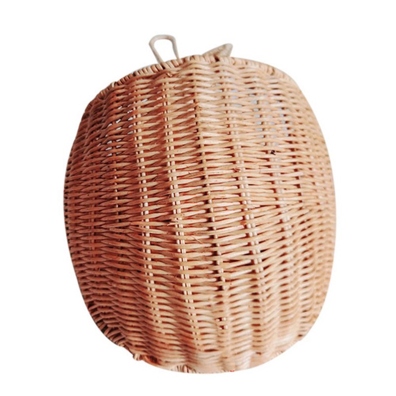 Mây Hình quả lê Giỏ lưu trữ Thủ công Trái cây Tổ chức Wicker Organizer Phòng trẻ Trang trí nhà trẻ