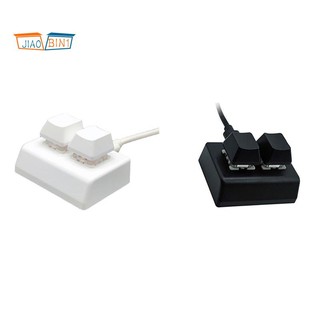 2 phím Bàn phím lập trình Macro Bàn phím nhỏ RGB Bàn phím chơi game Bản vẽ màu đỏ Bàn phím tùy chỉnh Bàn phím chơi game OSU
