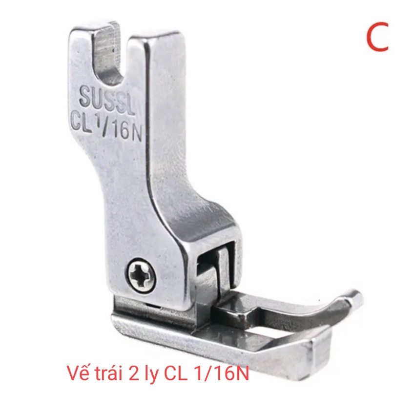 Chân vịt mí SẮT 1ly dùng cho máy may công nghiệp