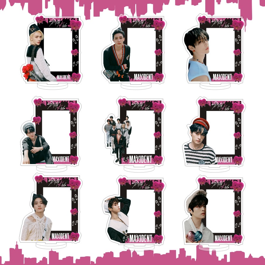 Khung Đựng Thẻ Hình Nhóm Nhạc Kpop Stray Kids Felix Han