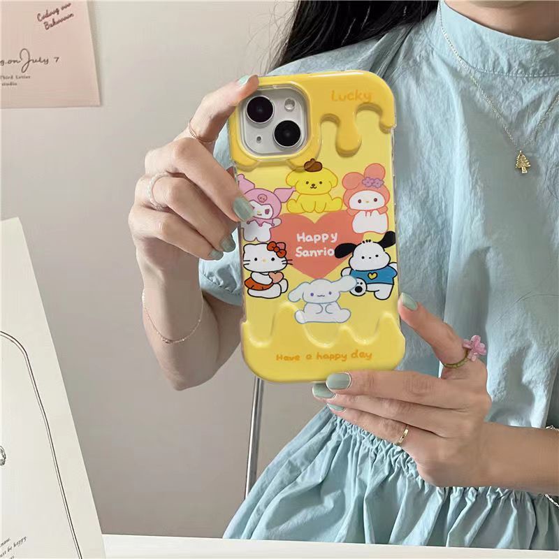 ✅Ốp Điện Thoại Hình Que Kem Cho Iphone113 Sanrio 14plus12 xr 8 promax 6KFL
