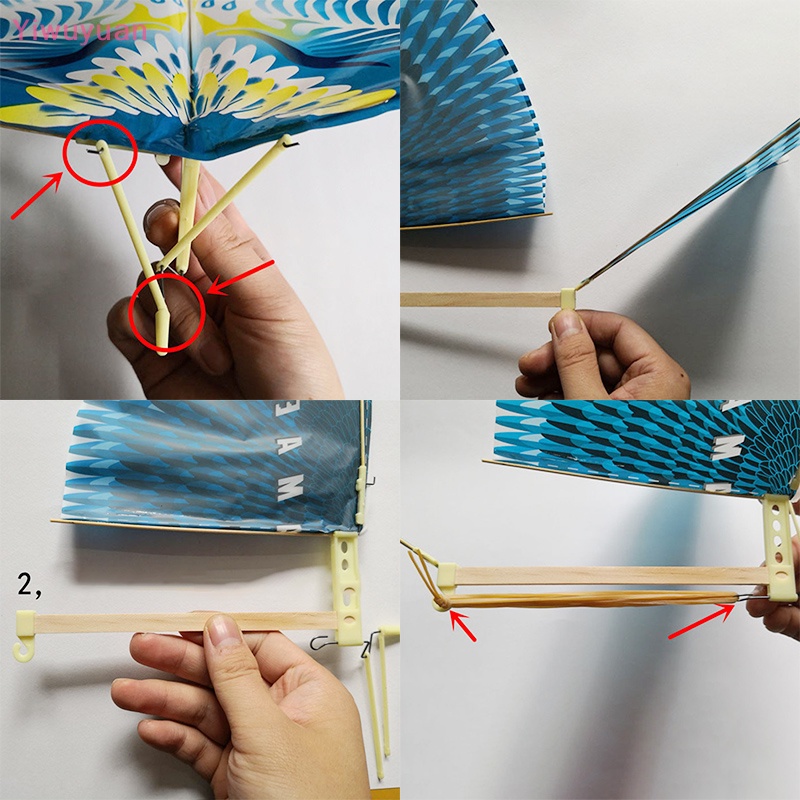 < Yiwuyuan > Diều Cao Su Đàn Hồi Hình Chim Bay Vui Nhộn Ngoài Trời Cho Trẻ Em Mới