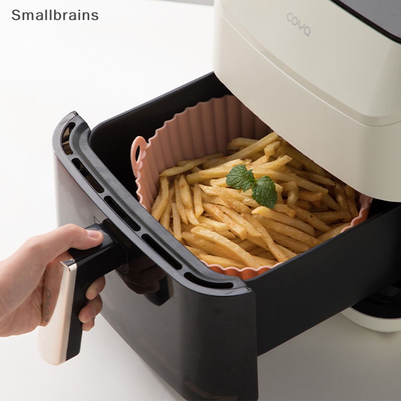 Nồi Chiên Không Dầu Bằng Silicone Chống Dính An Toàn Cho Lò Vi Sóng