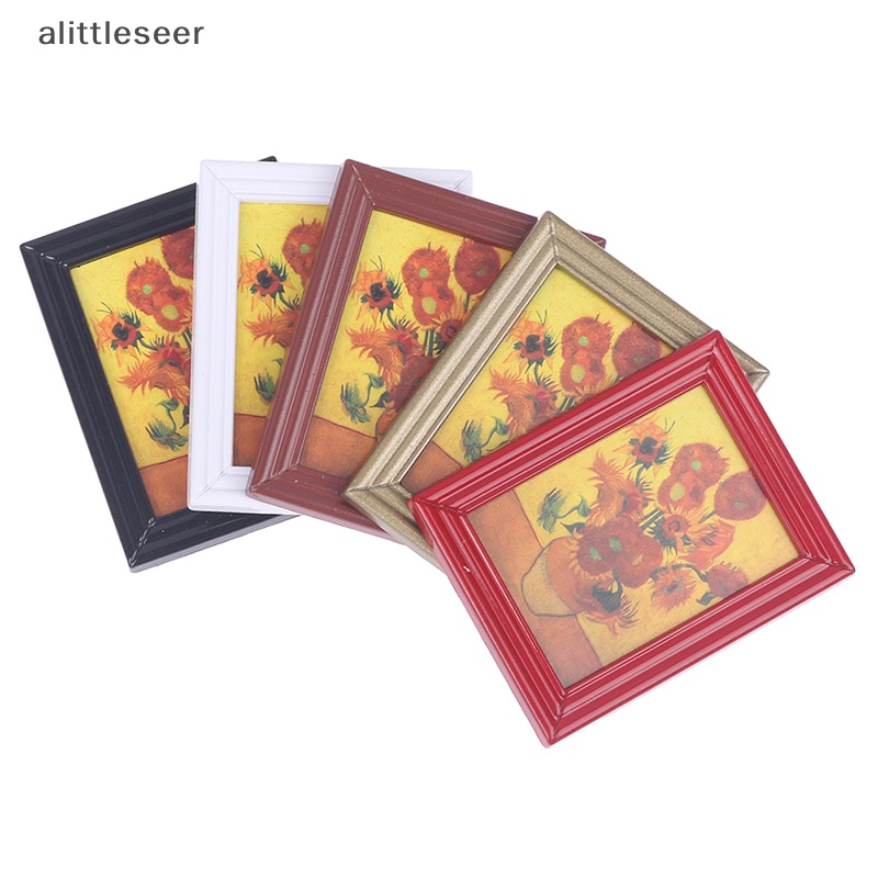 1 Tranh Treo Tường Hình Hoa Hướng Dương Cỡ 1 / 12 Trang Trí Nhà Búp Bê