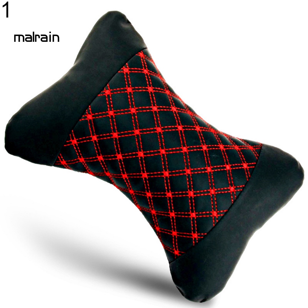 Gối Tựa Đầu Giả Da Sợi Nhỏ Tiện Dụng Cho Xe Hơi