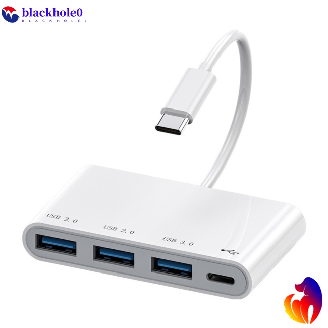 Bộ Chia 4 Cổng Usb 3.0 Type C Cho Bàn Phím Máy Tính