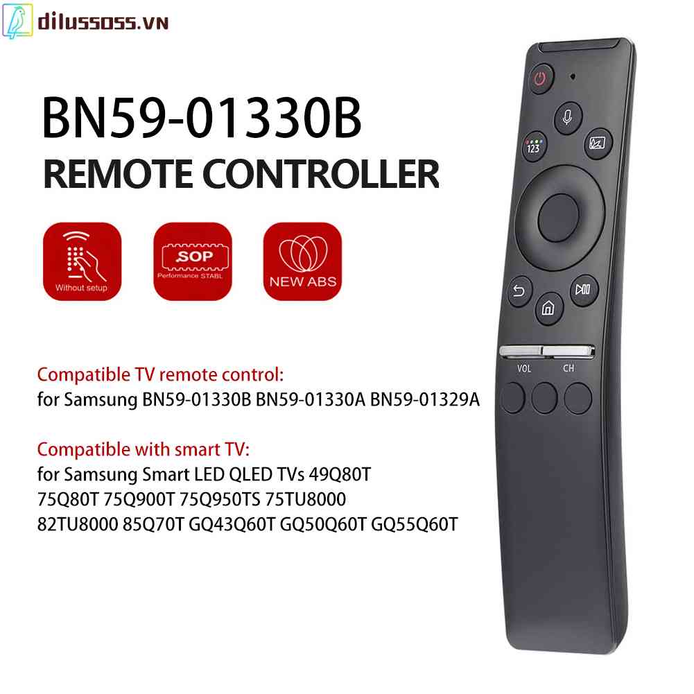 Điều Khiển Từ Xa Bằng Giọng Nói Cho Samsung BN59-01330B 01330A 01329A