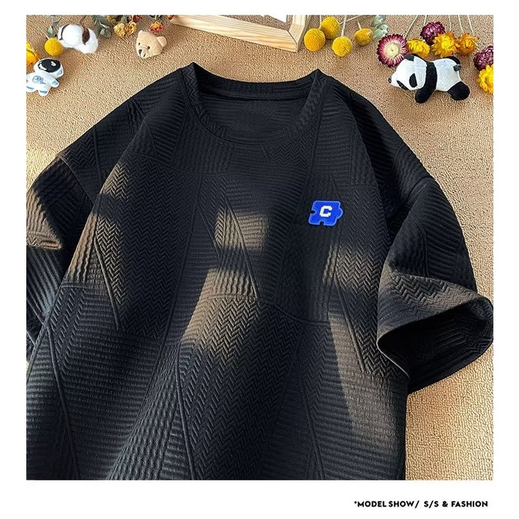 Áo Thun Nam Tay Ngắn Dáng Rộng Thời Trang Phong Cách Đường Phố