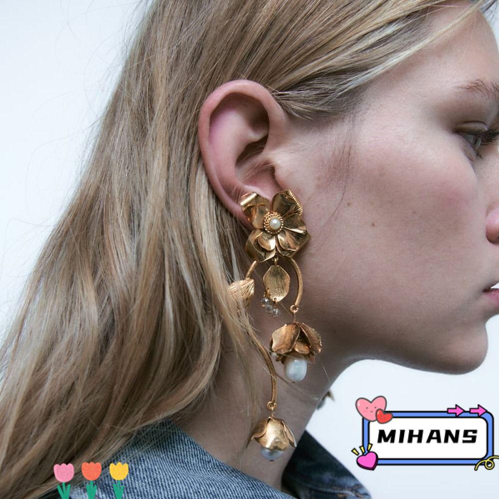 Đôi Khuyên Tai Đính Đá Thời Trang Cho Nữ