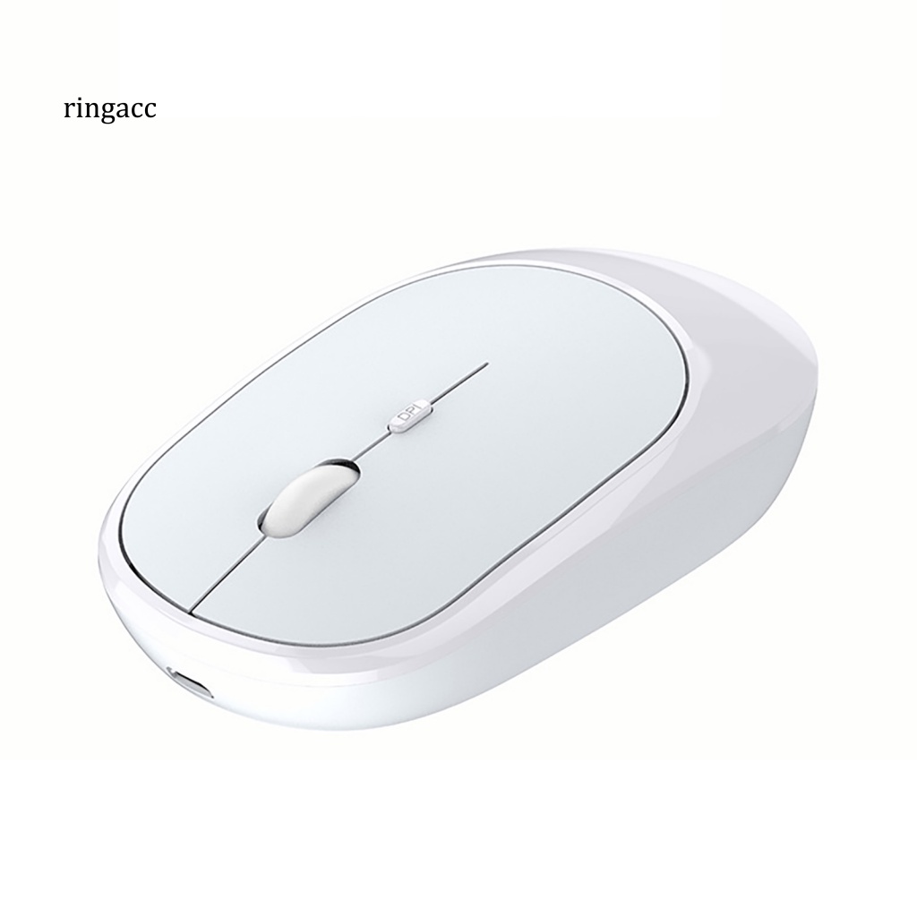 Rga 1 Bộ Bàn Phím Không Dây Mini Ôm Dáng Thời Gian Chờ Lâu Không Gây Tiếng Ồn Cho Notebook