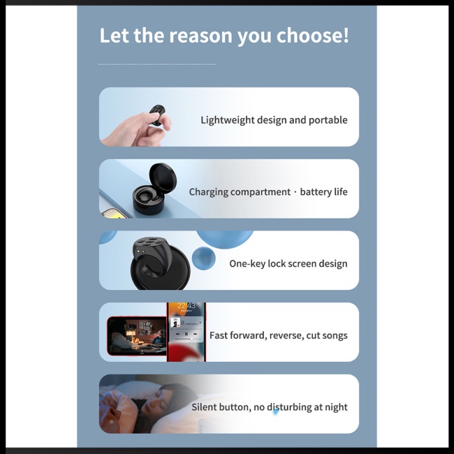 Điều Khiển Từ Xa Zevaret Kết Nối Bluetooth Chụp Ảnh Cho Điện Thoại