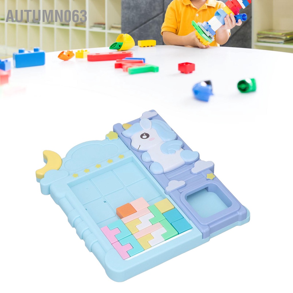 Autumn063 Nga Khối Não Teaser Đồ Chơi Giáo Dục Giảm Stress Tangram Ghép Hình Cho Bé Trai Gái