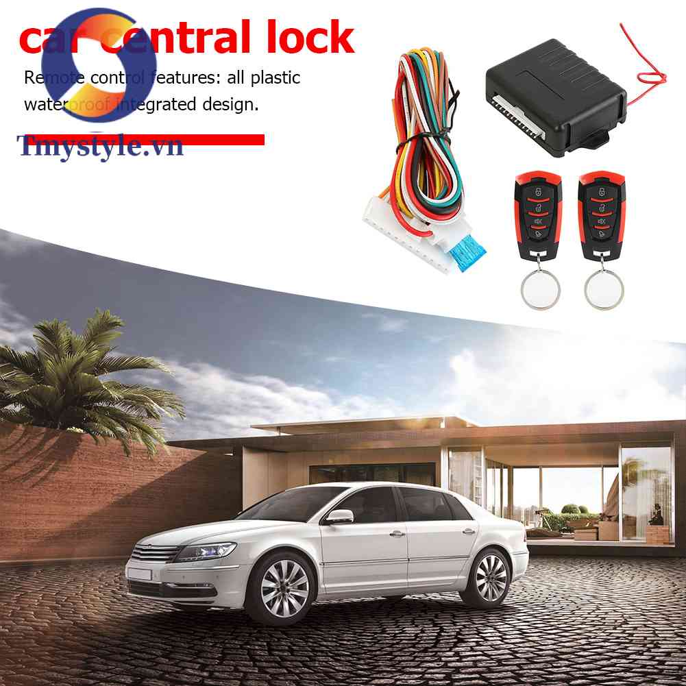 Bộ Ổ Khóa Cửa Tự Động Điều Khiển Từ Xa Cho Xe Hơi 410 / T111
