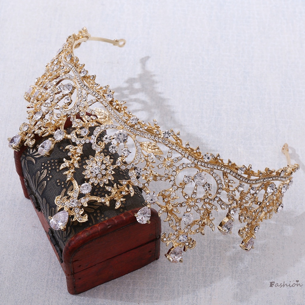 Vương Miện Cài Tóc Cô Dâu Dễ Xé Xinh Xắn