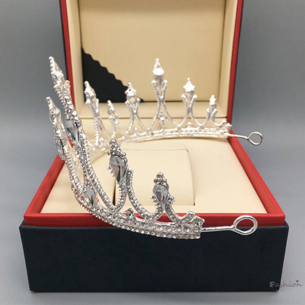 Vương Miện Đính Đá Phong Cách Retro Độc Đáo