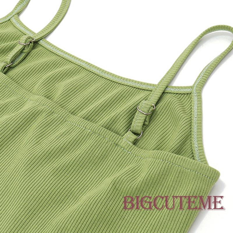 Áo Tank Top Hai Dây In Họa Tiết Vintage Thời Trang Mùa Hè Dành Cho Nữ