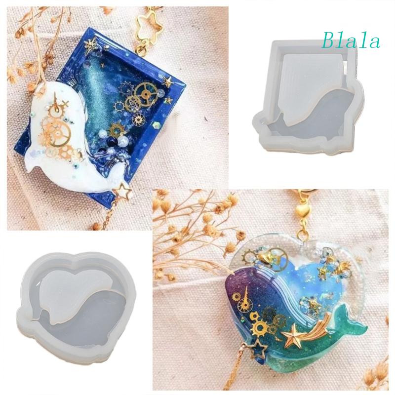 Khuôn Silicone Làm Mặt Dây Chuyền Bằng Nhựa Resin DIY