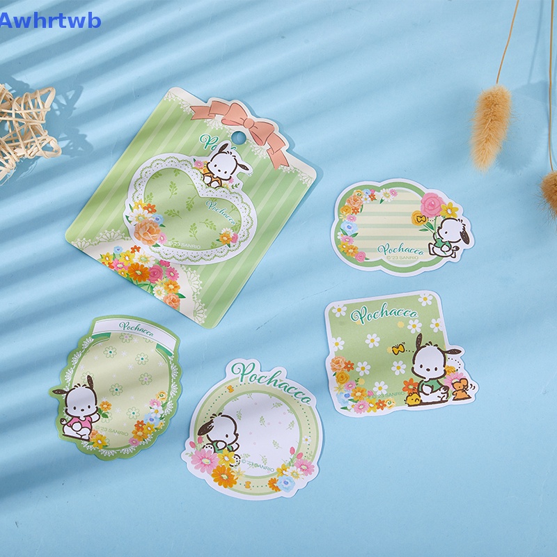 Awhrtwb Giấy Ghi Chú Họa Tiết Hoạt Hình Cún Cinnamon Melody Dễ Thương Cho Học Sinh Mới