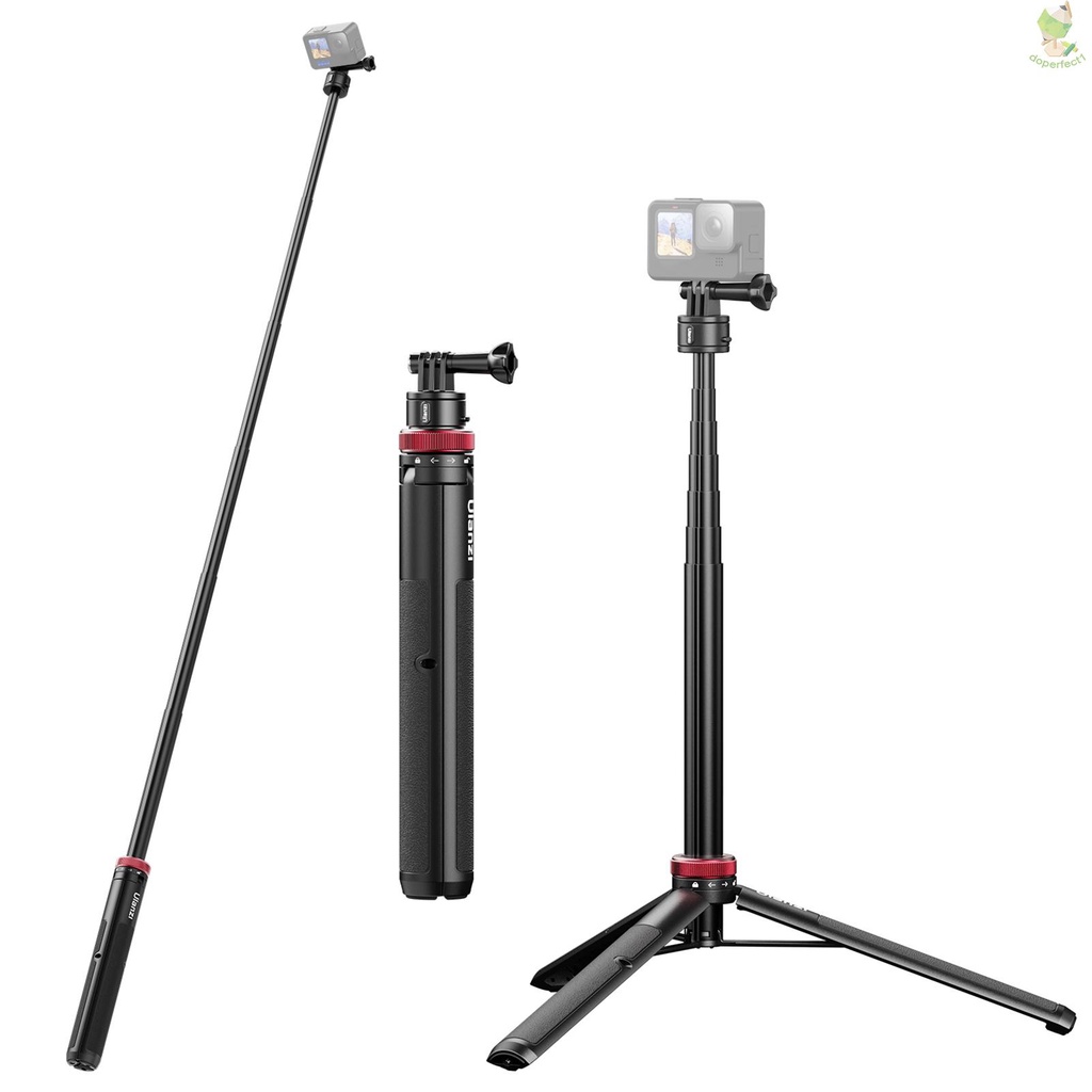 Ulanzi Go-Quick II Sports Camera Selfie Stick Tripod Magnetic Quick Release Mount Max.140cm/55in Extra Long Extension Re   Came-6.5