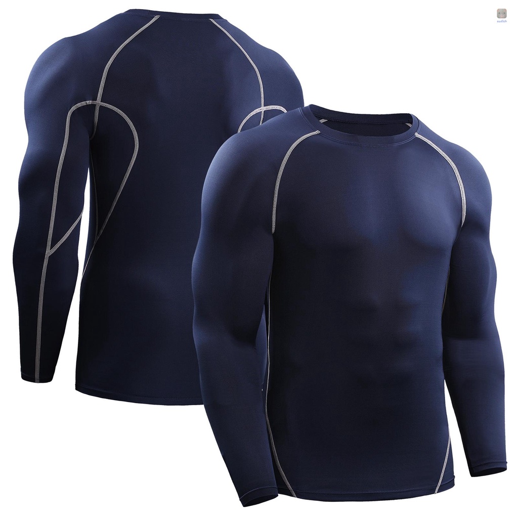 Bộ Trang Phục Thể Thao 3 Món Áo Thun Tay Dài Cổ Tròn + Áo Thun Dạng Lưới