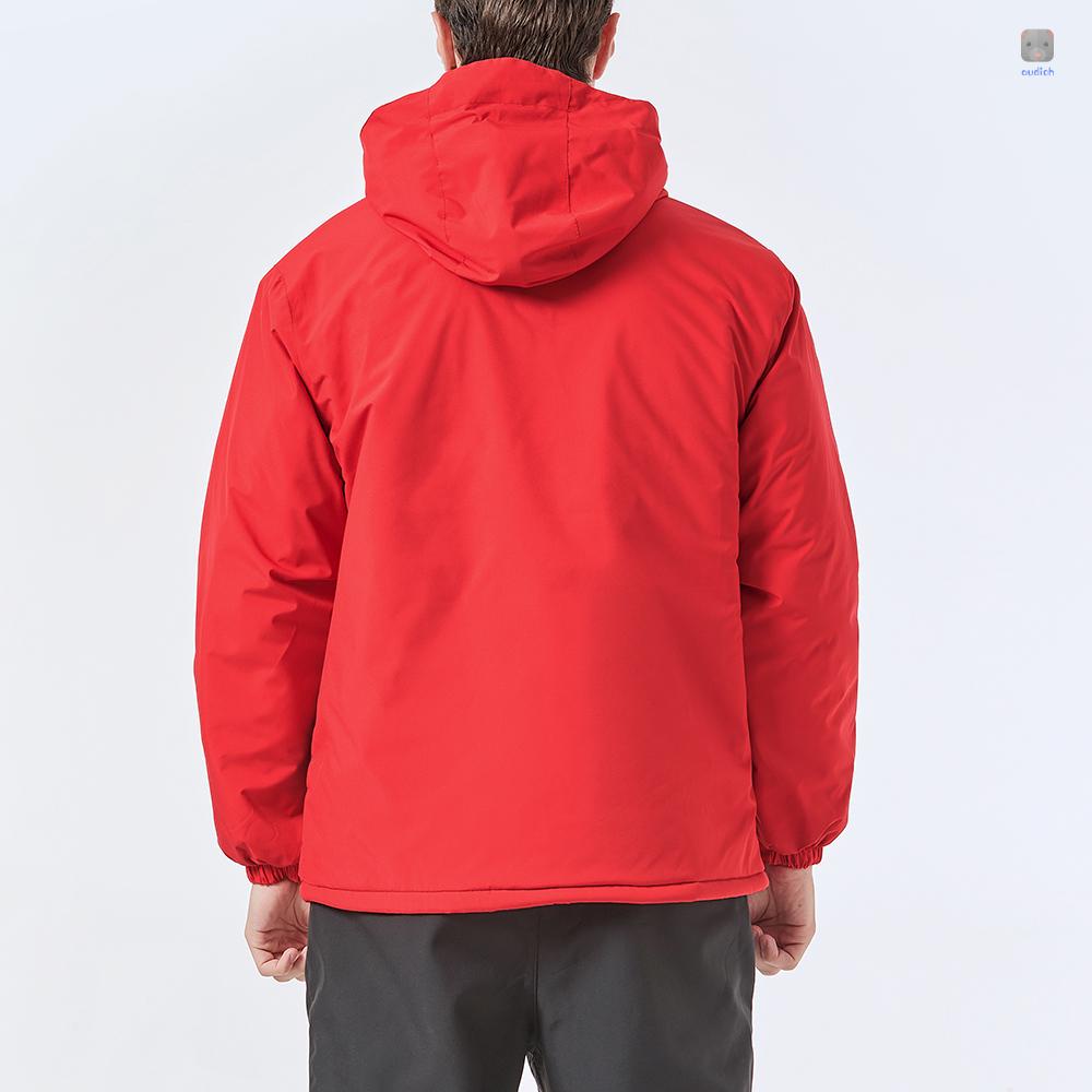 Áo Mưa Có Mũ Trùm Dày Dặn Thoáng Khí Chống Gió Giữ Ấm Mùa Đông Cho Nam Nữ