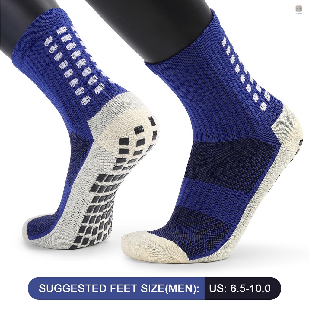 Set 1 / 3 Đôi Tất Thể Thao Dài Chống Trượt Thấm Hút Tốt Tiện Dụng Cho Nam