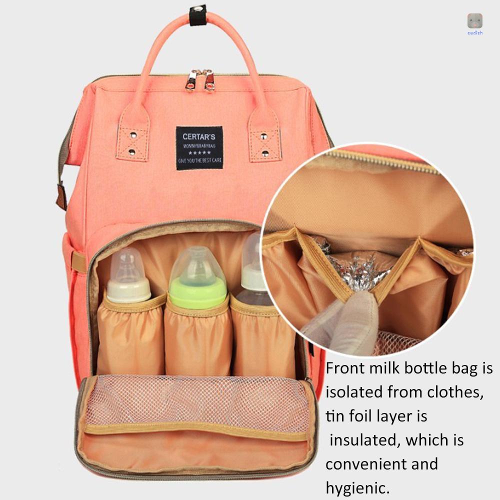 Ba Lô Du Lịch Đa Năng Chống Thấm Nước Sức Chứa Lớn Tiện Lợi Dễ Sử Dụng Dành Cho Mẹ Bỉm Sữa