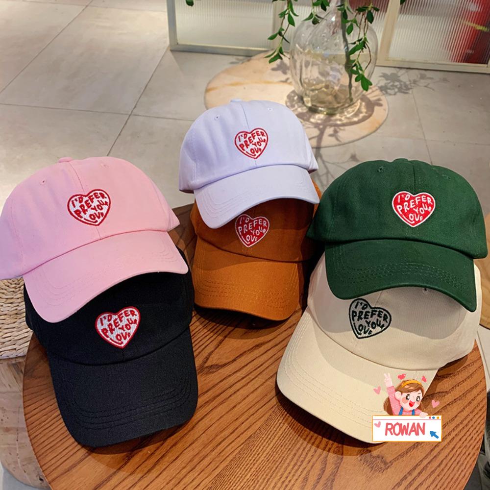 Mũ Lưỡi Trai Thêu Chữ Phong Cách Hàn Quốc