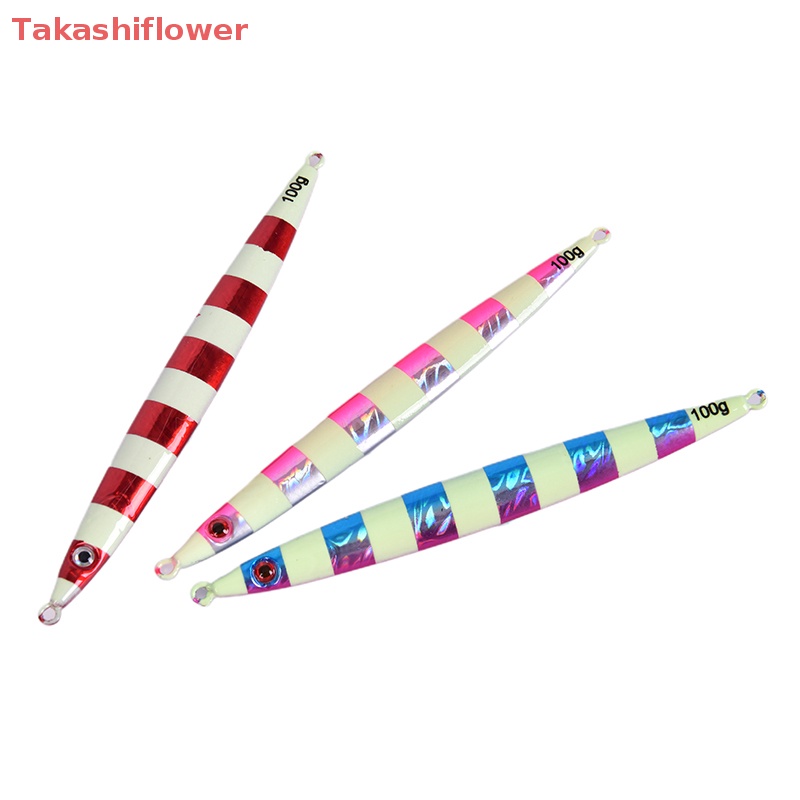 Mồi Câu Cá 100g Bằng Kim Loại Phát Sáng Độc Đáo