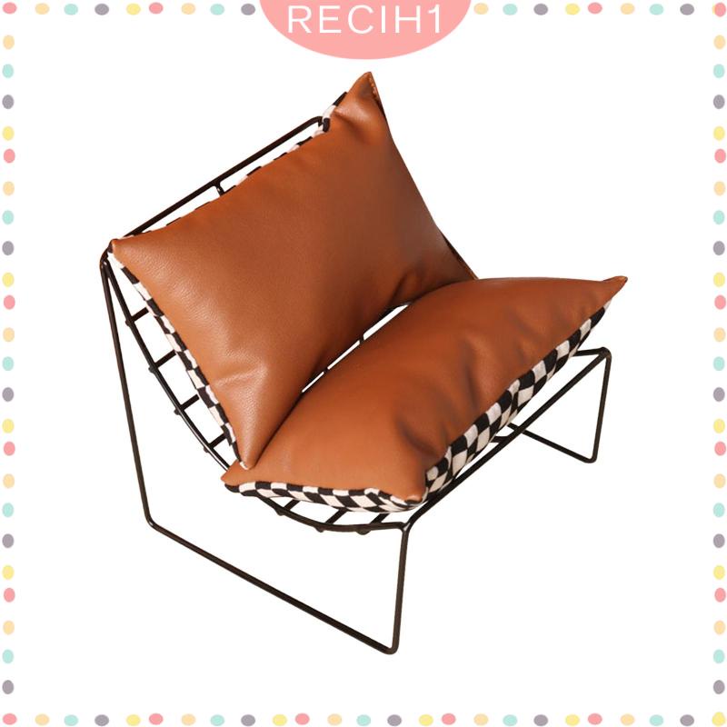 Mô Hình Ghế Bập Bênh Mini Bằng Hợp Kim Tỉ Lệ 1 / 12 Dùng Trang Trí Nhà Búp Bê