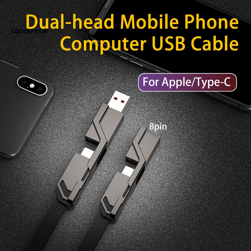 Dây Cáp Sạc Type-C / 8-Pin 4 Trong 1 Tiện Dụng