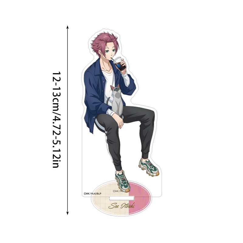 Mô Hình Nhân Vật Isagi Yoichi Trong Anime BLUE LOCK Bằng Acrylic Dùng Trang Trí Bàn Làm Việc