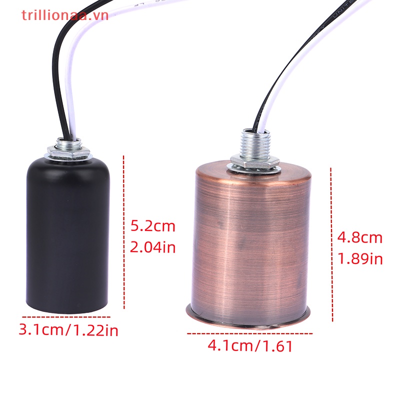 Chuôi Bóng Đèn Led E27 E14 Bằng Sứ Dùng Trang Trí Nội Thất Tiện Dụng