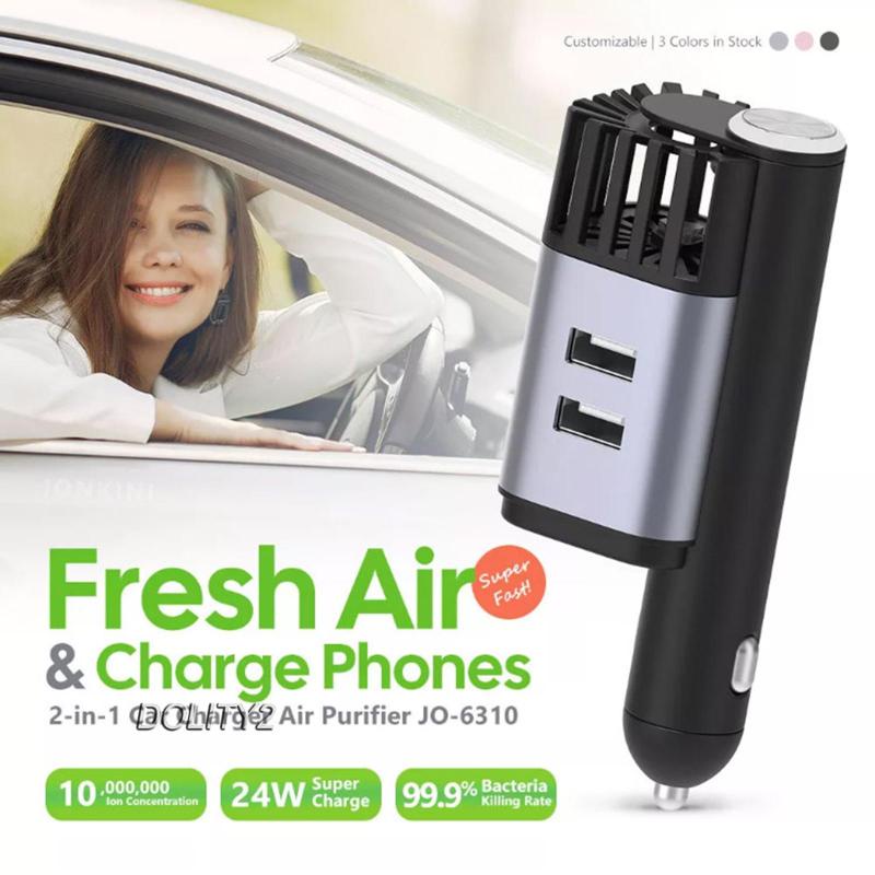 Bộ Lọc Không Khí Tiếng Ồn Thấp 2 Cái Cho Phòng Khách / Xe Hơi