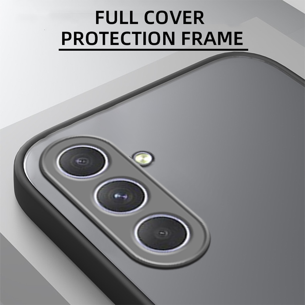 5SE Matte Shockproof Camera Protect shell For Samsung Galaxy A54 A34 A24 A14 A 14 24 34 54 5G 4G