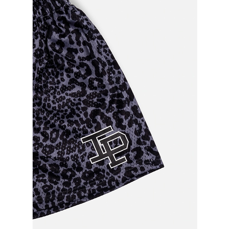 Quần Short Thể Thao In Họa Tiết Da Báo 3D Thoáng Khí Nhanh Khô Thời Trang Mùa Hè Cho Nam