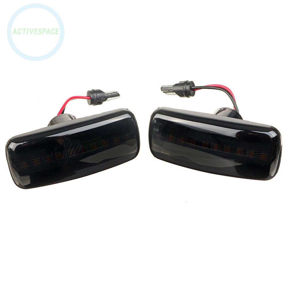 Side Marker Light For DODGE GRAND Smoked Lens 12V DC 3W 4806224AD ABS+PC【Jeep】