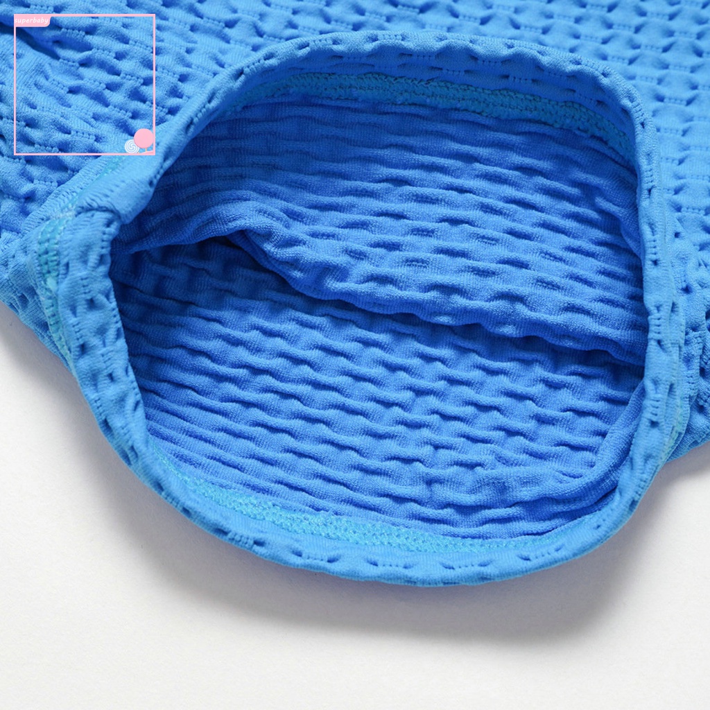 Superbaby Quần Short Thể Thao Nữ Cao Co Giãn