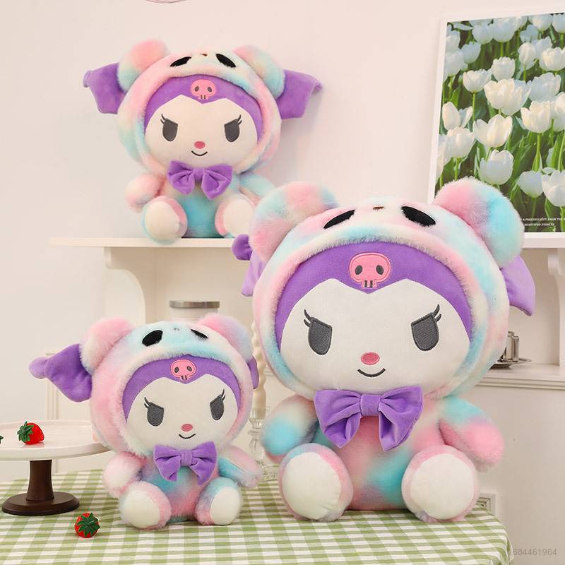 Thú Nhồi Bông Hình Kuromi SY2 Sanrio YS2 Nhiều Màu Sắc Cho Bé Gái