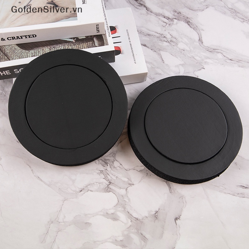 1 Đệm Mút Cách Âm Màu Vàng Bạc 6.5 Inch Thông Dụng Cho Loa Xe Hơi