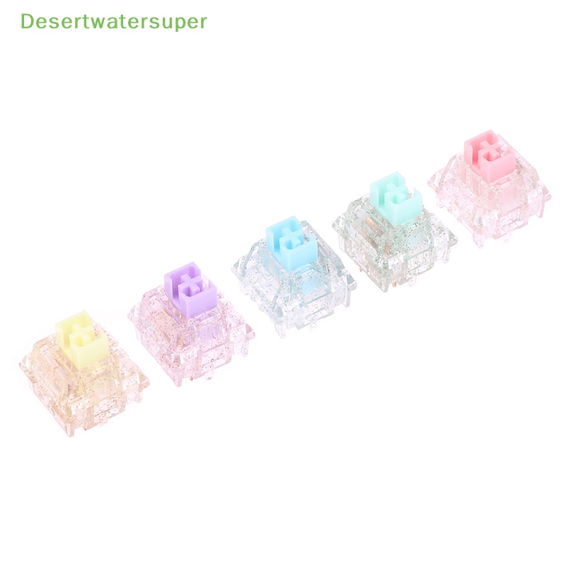 Công Tắc Trong Suốt 5pin RGB 30g 45g 62g 67g 80g force mx clone Cho Bàn Phím Cơ 60m