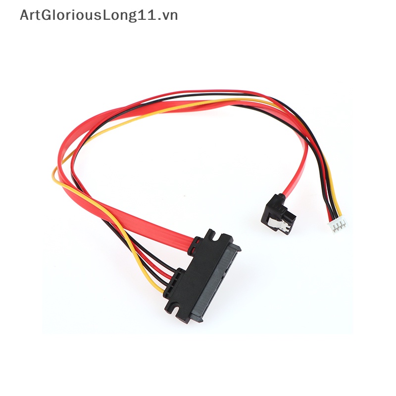 Cáp Dữ Liệu 2 Trong 1 7Pin SATA + Bộ Nguồn 4Pin 7 + 15 Pin 22P SATA CD / DVD HD 20 / 40cm