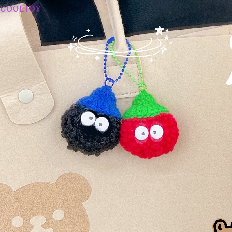 Cooltoy Móc Chìa Khóa Hình Yêu Tinh Hoạt Hình Bằng Vải Lông Xù Dệt Tay Phụ Kiện Trang Trí Túi Xách / Móc Khóa Cho Nữ