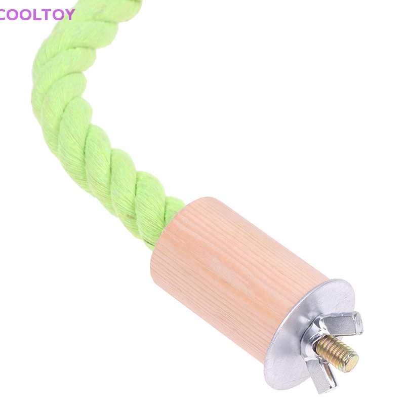 1 Đồ Chơi Nhai Gặm Dạng Dây Bện Kích Thước 30 / 40 / 55 / 80 / 100cm Cho Chim Vẹt