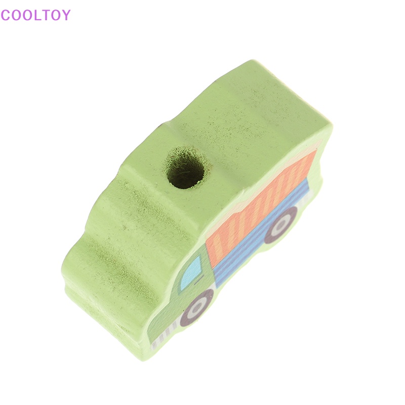 Cooltoy Set 12 / 16 / 23 / 25 Hạt Xâu Chuỗi Hình Động Vật / Trái Cây Hoạt Hình Đồ Chơi Giáo Dục Cho Bé DIY