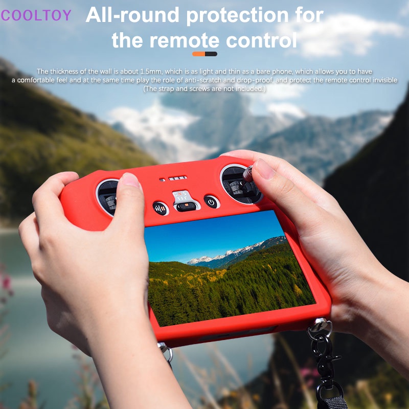 Vỏ Silicon Bảo Vệ Chống Bụi Cho Điều Khiển Từ Xa Của DJI Mini 3 Pro