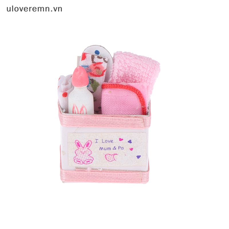 Hộp Đồ Chơi Mini Dễ Thương Xinh Xắn 1: 12 Dùng Để Trang Trí Nhà Búp Bê